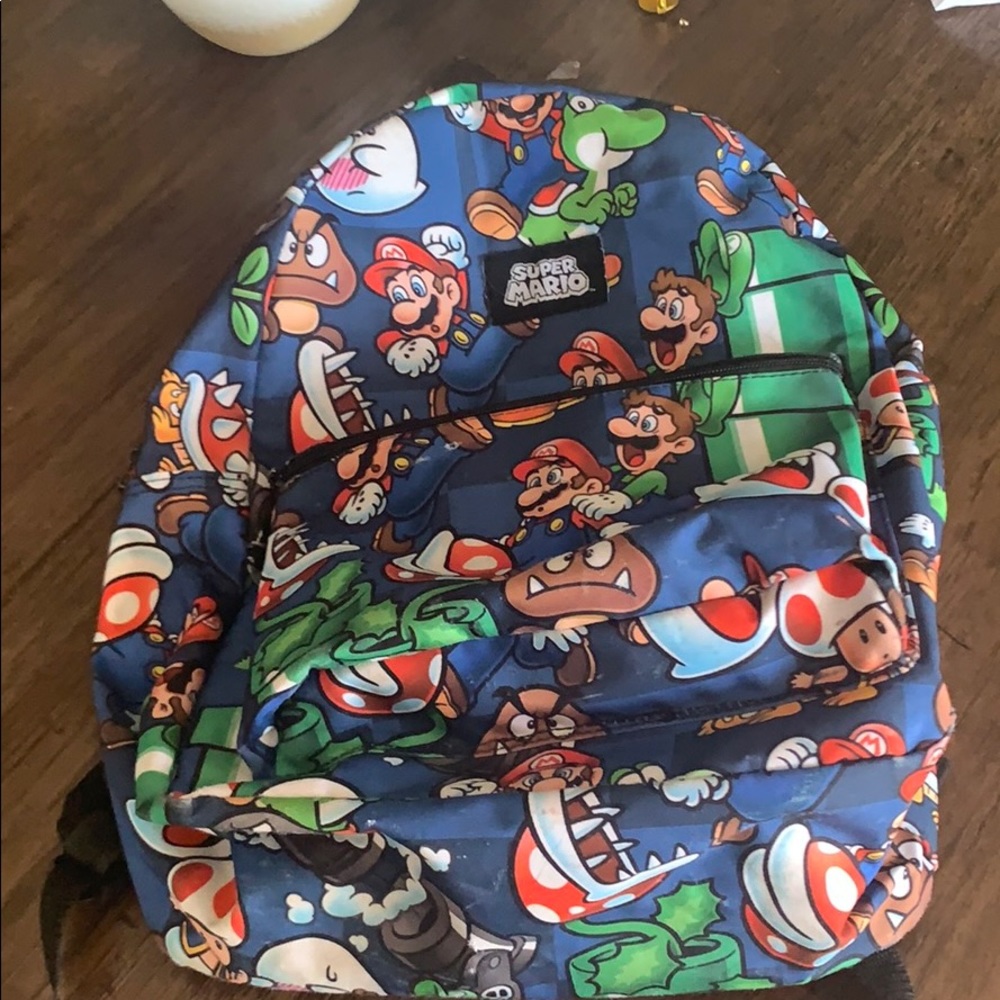 Super Mario back pack